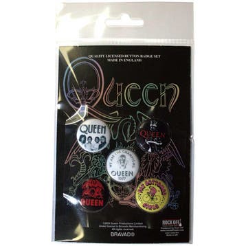 Queen - Fat Bottomed Girls - Button - officiële merchandise, Ophalen of Verzenden, Nieuw, Kleding