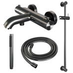Brauer Gunmetal Edition Opbouw Baddouche Thermostaatkraan -, Ophalen of Verzenden, Nieuw