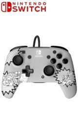 PDP Nintendo Switch Pro Controller Comic Attack Lelijk Eendj, Spelcomputers en Games, Spelcomputers | Nintendo Switch, Gebruikt