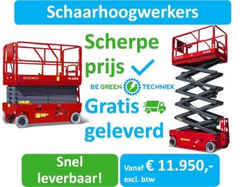 Nieuwe Schaarhoogwerkers, Topkwaliteit, Scherpe Prijzen!, Verzenden