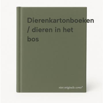 Dierenkartonboeken / dieren in het bos 9789037450736, Verzenden, Gelezen