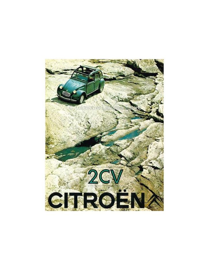 1969 CITROEN 2CV BROCHURE NEDERLANDS, Boeken, Auto's | Folders en Tijdschriften