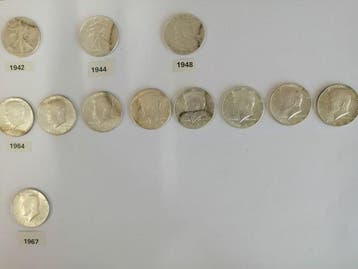 Verenigde Staten. 1/2 Dollar (Zonder minimumprijs)