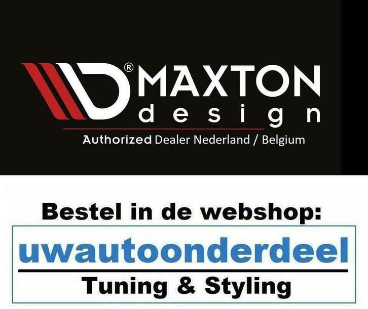 Maxton Design Spoiler Splitter Sideskirts! MET KORTING!, Auto-onderdelen, Overige Auto-onderdelen, Nieuw, Alfa Romeo, Amerikaanse onderdelen