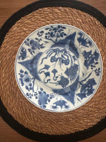 Schotel - Porselein - Porseleinen bord, Antiek en Kunst