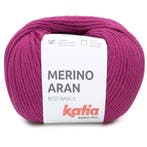 Katia Merino Aran - 105 magenta - Merinogaren, Ophalen of Verzenden, Nieuw