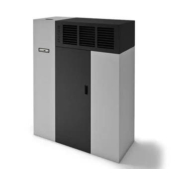 Verwarm grote ruimtes met pellet luchtverwarming heater, Nieuw, Ophalen of Verzenden, Pelletkachel, Vrijstaand