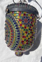 Plafondlamp - Glas-in-lood