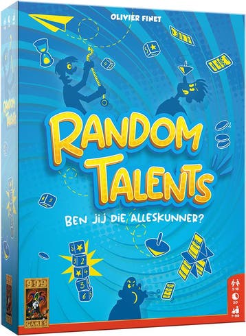 Random Talents - Partyspel | 999 Games - Gezelschapsspellen, Verzenden, Nieuw