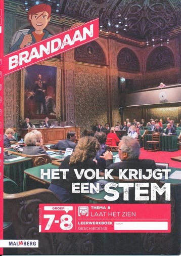 Brandaan versie 2 Leerwerkboek thema 8 groep 7-8 (per 5 stuk, Verzenden, Nieuw
