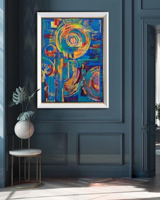 Vitality - Nirvana – Inner Light — XXL, Antiek en Kunst, Kunst | Schilderijen | Modern