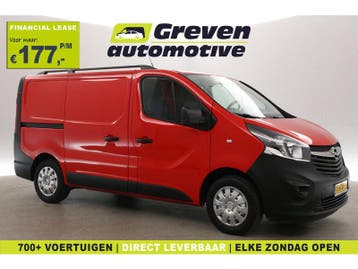 Opel Vivaro 1.6 CDTI L1H1 | Airco | Cruise | Navi |, Euro 6, Nieuw, Lease, Rood