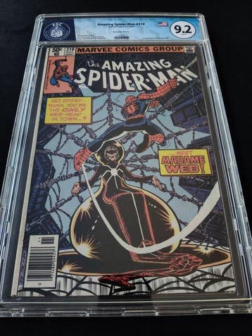 The Amazing Spider-Man #210 - EGC 9.2 - 1st appearance of, Boeken, Strips | Comics, Nieuw