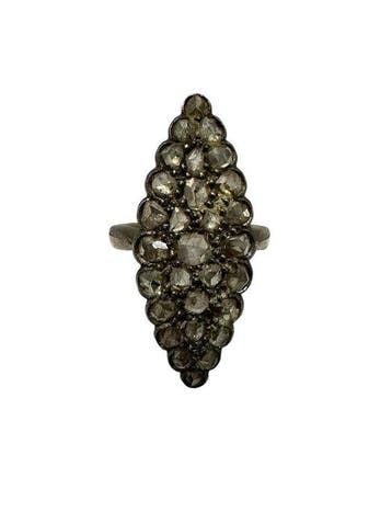 Ring - 12 kt. Roségoud Diamant (Natuurlijk) - Diamant, Nieuw