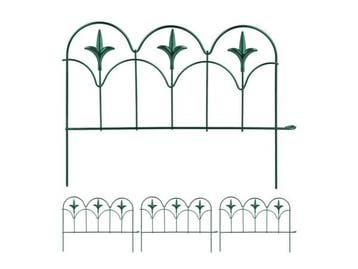 Veiling - Border voor bloemperken set 4 stuks, Gebruikt