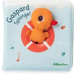 Lilliputiens - Gaspard sponge magisch badboek, Kinderen en Baby's, Speelgoed | Badspeelgoed, Verzenden, Nieuw