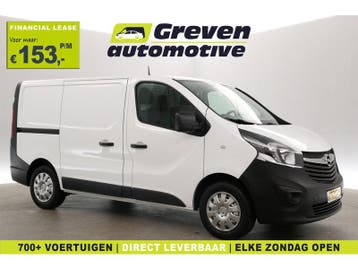 Opel Vivaro 1.6 CDTI L1H1 | Airco | Camera | Carplay | 3, Euro 6, Wit, Nieuw, Lease