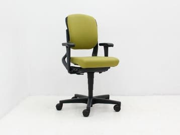 Bureaustoel Ahrend 230 - bekleding lichtgroen - 5-poots, Ophalen of Verzenden, Gebruikt