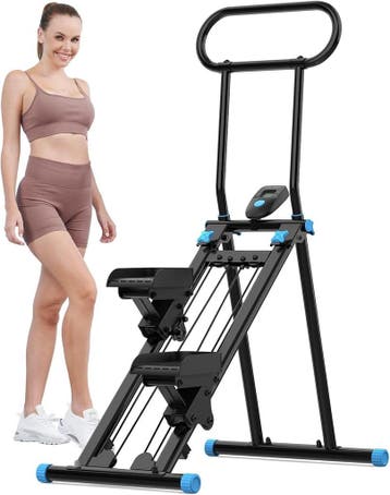 Stepper Crosstrainer | Opvouwbaar | Tweedekansje | OP=OP, Gebruikt, Stepapparaat, Ophalen of Verzenden, Metaal