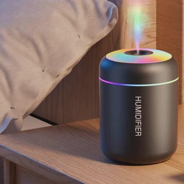 Compacte Mini Luchtbevochtiger 180ML met Aroma Diffuser, USB, Witgoed en Apparatuur, Verzenden, Nieuw
