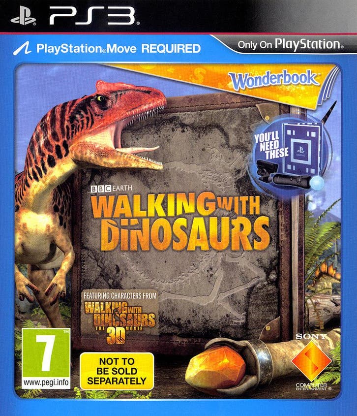 Playstation 3 Wonderbook: Walking With Dinosaurs, Spelcomputers en Games, Games | Sony PlayStation 3, Zo goed als nieuw, Verzenden
