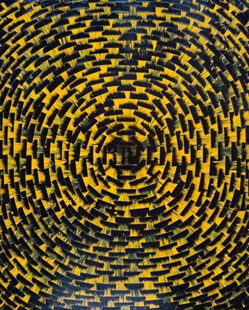 Aykaz Arzumanyan - Rose - 1049 - Abstraction géométrique