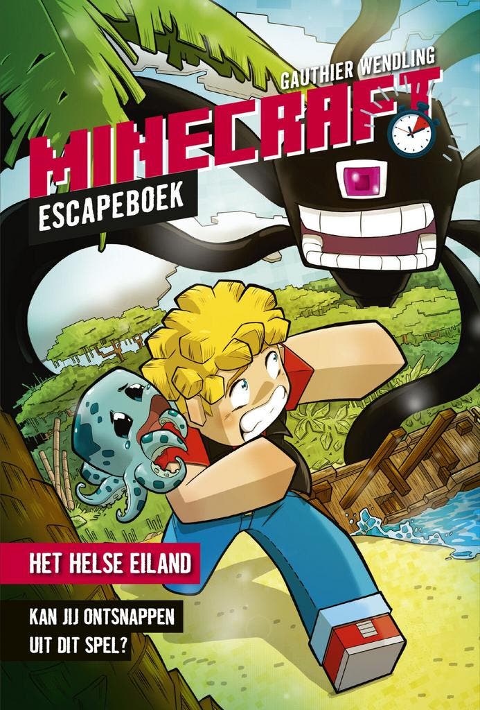 Minecraft Escapeboek 2 - Het helse eiland (9789493356955), Boeken, Kinderboeken | Kleuters, Nieuw, Verzenden