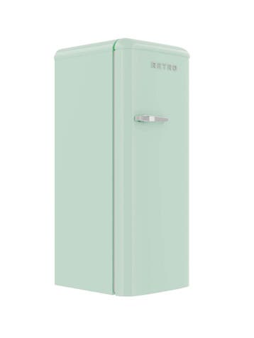 Koelkast Retro - 194 + 24 Liter - 1-Deurs - Statisch - Mint, Verzenden, Nieuw in verpakking
