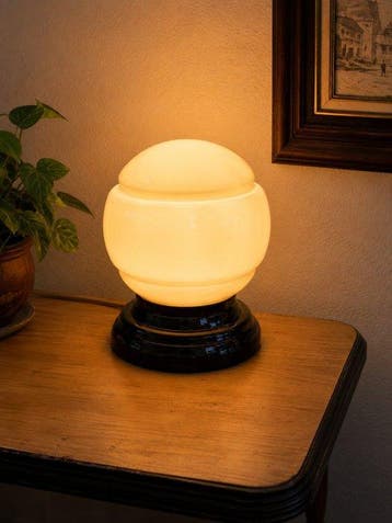 estilo Art Déco / Mid-Century – Tulipa de - Nachtlampje -