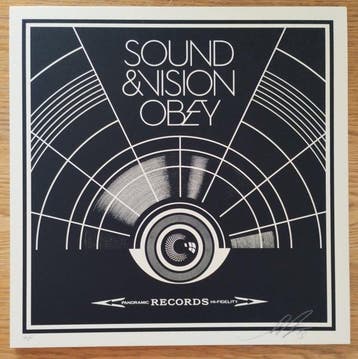 Shepard Fairey (OBEY) (1970) - Sound and Vision (artist