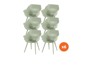 Set van 6 - Hartman Sophie Studio dining kuipstoel - Soft, Verzenden, Nieuw, Overige materialen