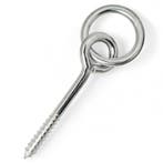 Schroefoog met houtdraad 10cm, Verzenden, Nieuw