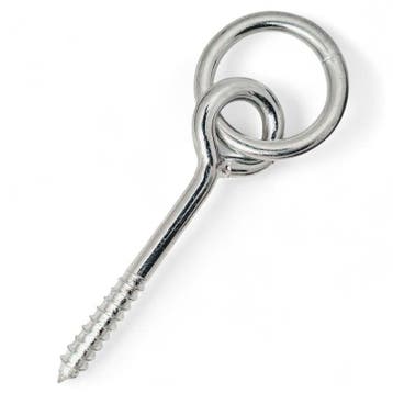 Schroefoog met houtdraad 10cm, Verzenden, Nieuw