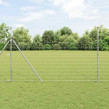 vidaXL Wilde Hek Warm Verzinkt 1000 x 150 x 0,18 cm IJzer, Tuin en Terras, Verzenden, Nieuw, IJzer