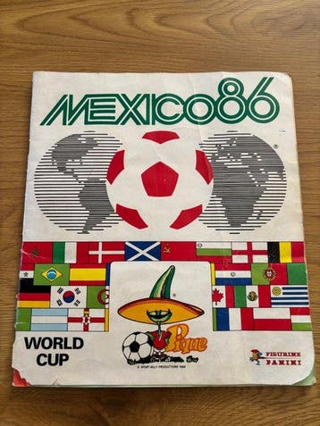 1986 Panini World Cup Stickers Original edition, Sticker, Nieuw