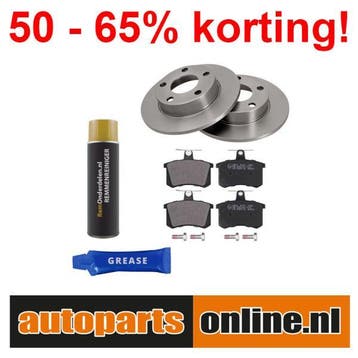 Remschijven + Remblokken Audi A8 achterzijde, Auto-onderdelen, Verzenden, Nieuw, Audi