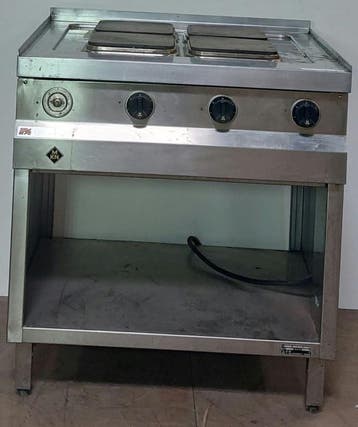 Occasion MKN 4 zone kookplaat, Zakelijke goederen, Ophalen, Gebruikt, Overige typen