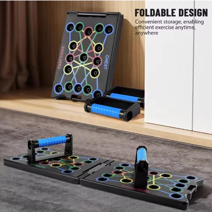 Opvouwbaar Push-up Bord 24-in-1 – Fitness Trainer, Sport en Fitness, Fitnessmaterialen, Nieuw, Verzenden