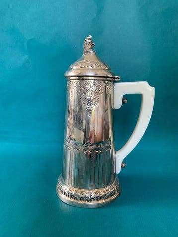Pot - 800 zilver - Pompachtige Siv. Krug
