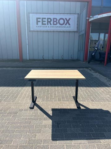 Verstelbaar Zit Sta Bureau (Actiemodel Ferbox) Nieuw Bureau!, Verzenden, In hoogte verstelbaar, Nieuw