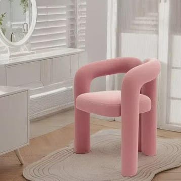 Luxe Fluweel Fauteuil - Zacht, Ademend & Stijlvol voor Salon, Verzenden, Nieuw
