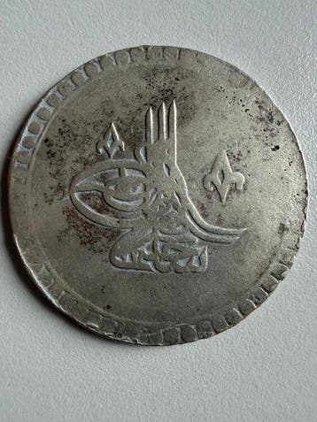 Ottomaanse Rijk. Mahmud II. 100 Piastres AH 1223 // RY 24