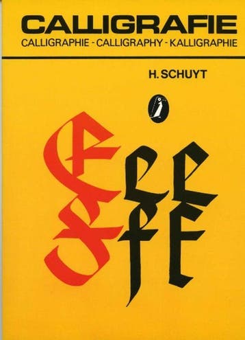 Calligrafie Kalligraphie / Grote alken / no. 660 - H. Schuyt, Boeken, Verzenden, Gelezen, H. Schuyt