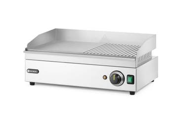 Hendi Bakplaat Half Geribbeld | Kitchen Line | 2400W | 527x4, Ophalen of Verzenden, Nieuw in verpakking
