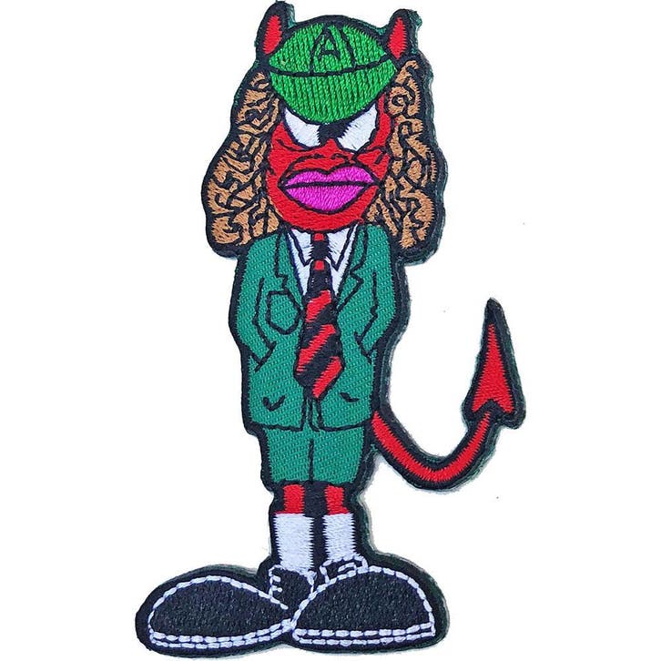 AC/DC - Angus Devil - patch officiële merchandise, Verzamelen, Muziek, Artiesten en Beroemdheden, Kleding, Nieuw, Ophalen of Verzenden