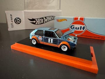 Hot Wheels 1:64 - Modelauto - Volkswagen Golf MK1 GTI - Gulf, Nieuw