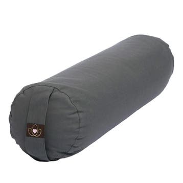 Bolster eco antraciet rond - Lotus, Verzenden, Nieuw