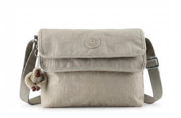Kipling Schoudertas Beige, Verzenden, Zo goed als nieuw, Beige
