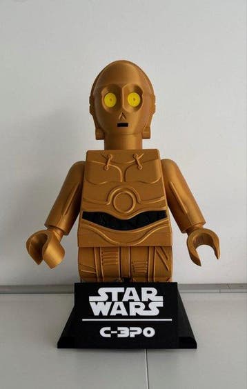 Lego Winkel display - Star Wars - Lego replica 27CM, Nieuw