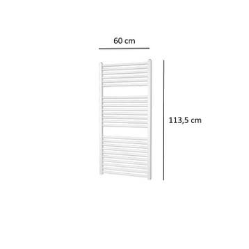 Designradiator Plieger Quadro 627 Watt Zijaansluiting, Ophalen of Verzenden, Nieuw